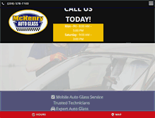 Tablet Screenshot of mchenryautoglass.com